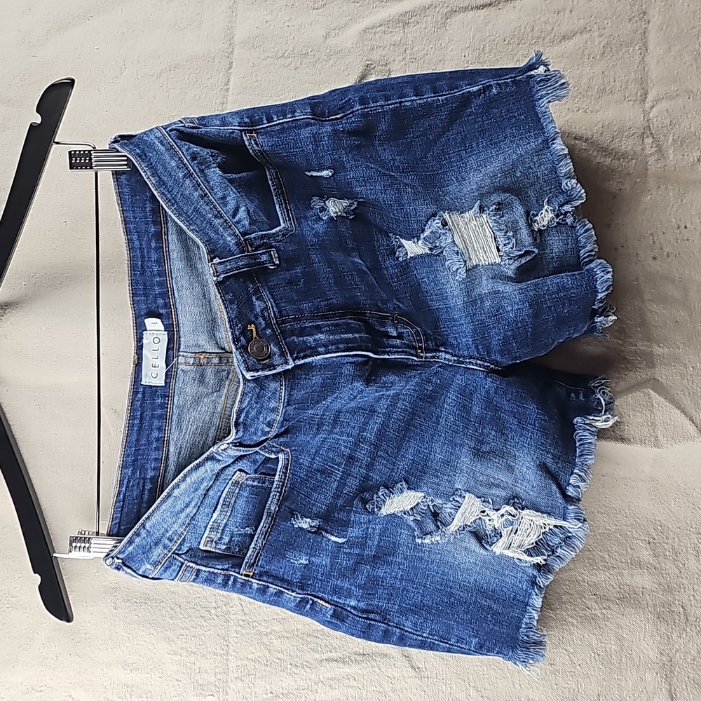 Cello Cut Off Denim Shorts